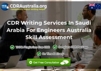 CDR Writing Services In Saudi Arabia For Engineers Australia Skill Assessment 1