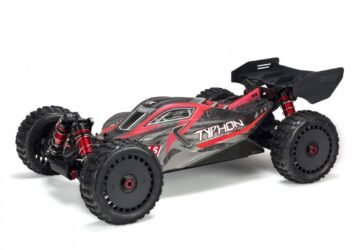 Arrma 1 8 TYPHON 6S 4X4 RTR Brushless Buggy Black 0