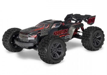 arrma kraton 6s exb blx rtr 1 8 4wd brushless speed truck black v6 wslt3 2 4ghz radio