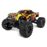 traxxas x maxx 8s 4wd brushless rtr monster truck solar flare w 2 4ghz tqi radio tsm